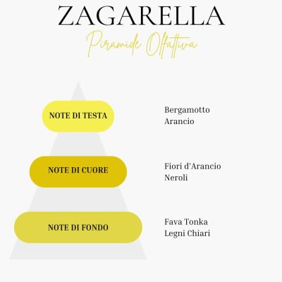 piramide olfattiva zagarella Fragranza Zagarella Ricarica 1000 ml
